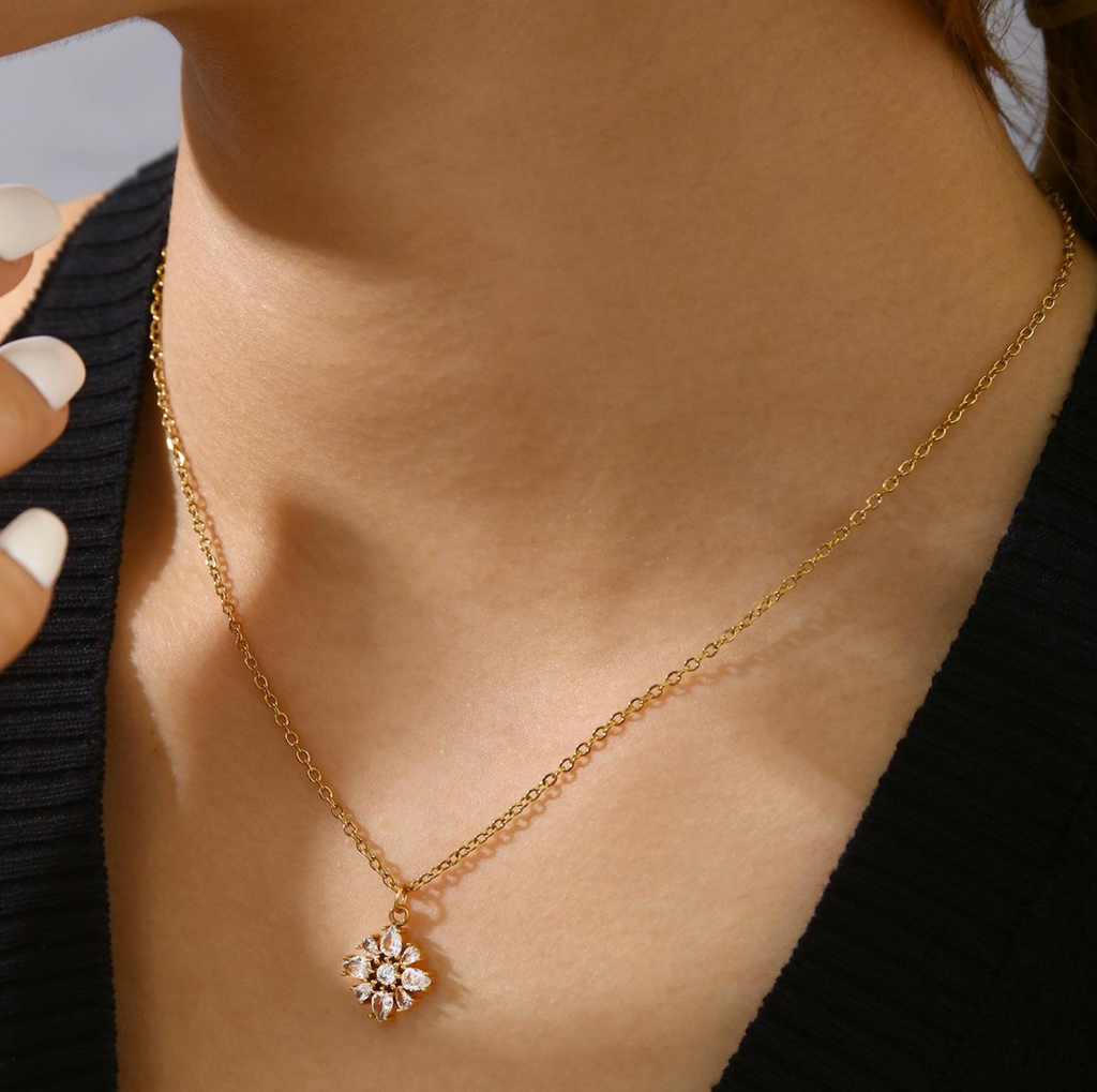 Elegant Stainless Steel Fashion Necklace