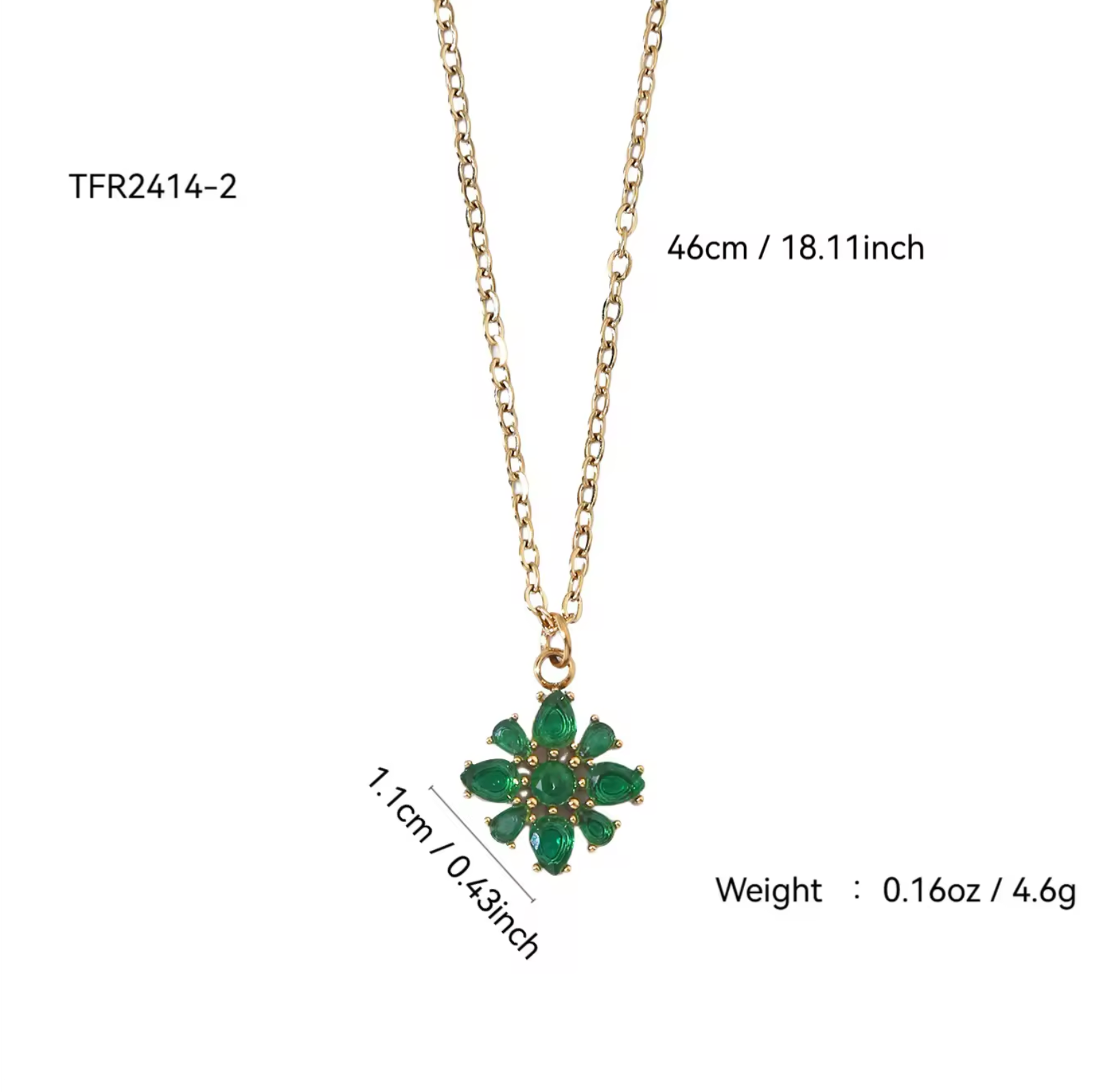 Elegant Stainless Steel Fashion Necklace